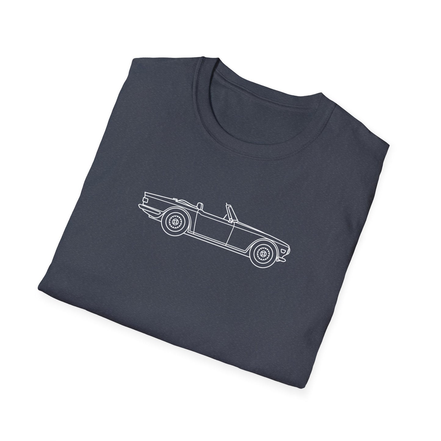 Triumph TR6 Side Profile Outline T-Shirt - - (Choose from 8 Colors)