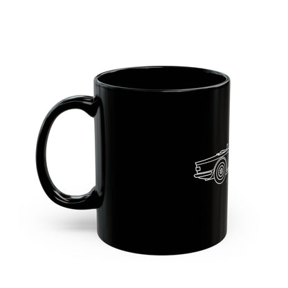 Triumph TR6 11oz Coffee Mug - Classic British Roadster Christmas Gift Car