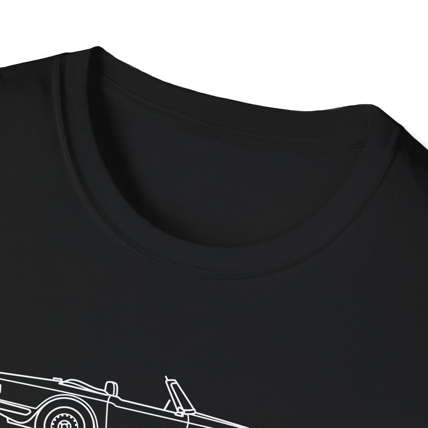 Triumph TR6 Side Profile Outline T-Shirt - - (Choose from 8 Colors)