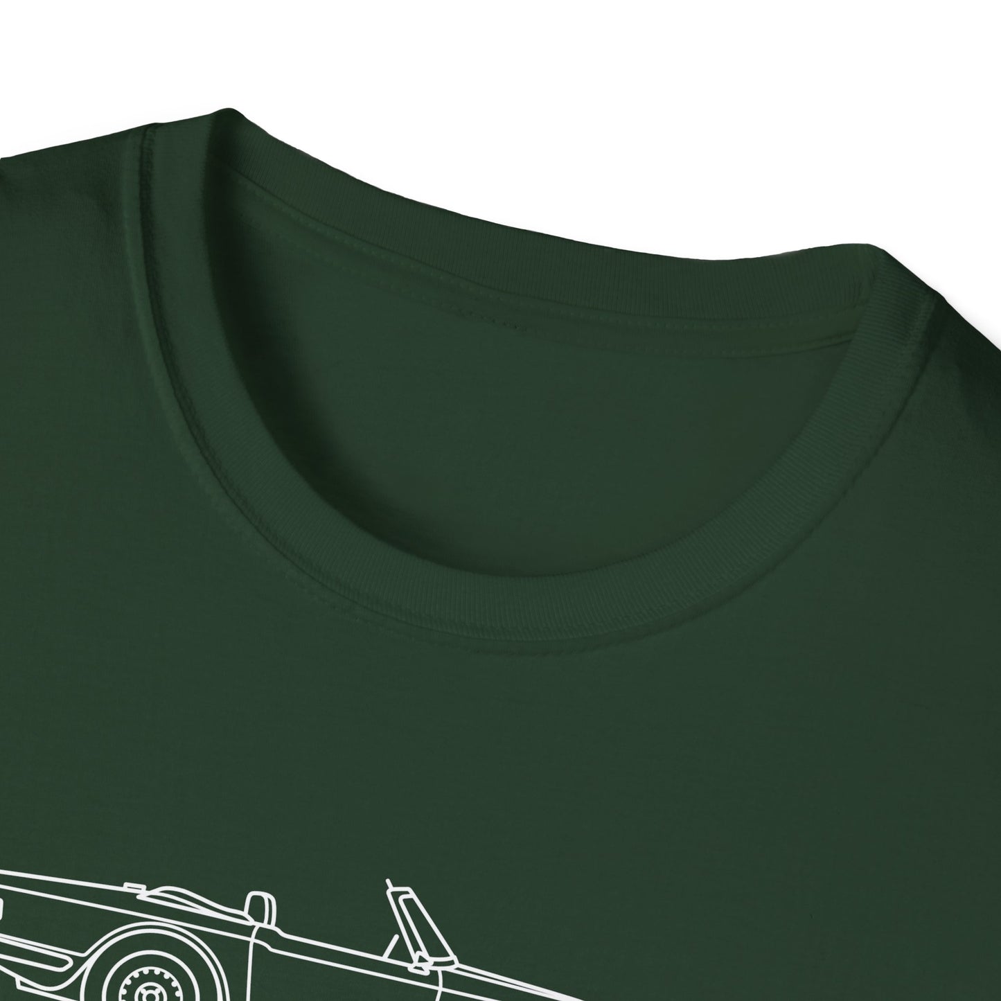 Triumph TR6 Side Profile Outline T-Shirt - - (Choose from 8 Colors)