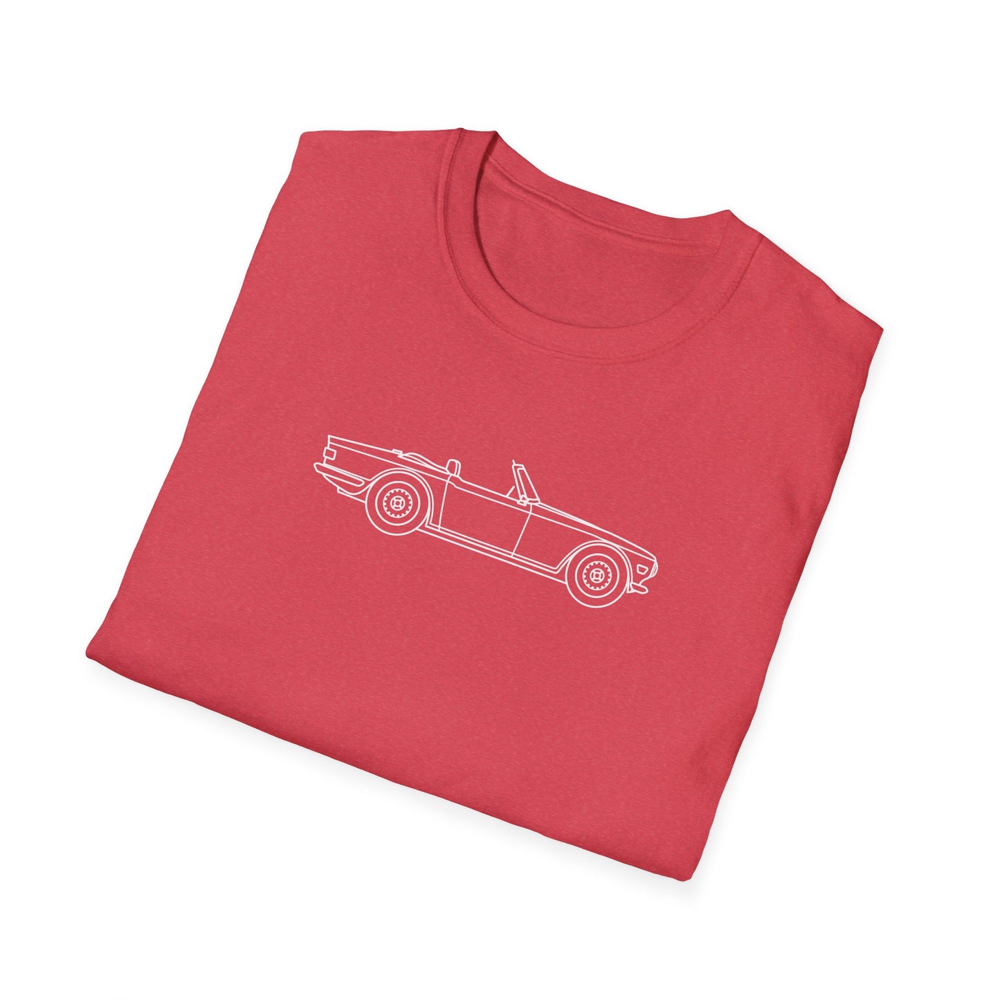 Triumph TR6 Side Profile Outline T-Shirt - - (Choose from 8 Colors)